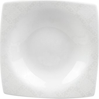 Karaca Fine Pearl Melita Kare 26 Parça 6 Kişilik Fine Pearl Kahvaltı Takımı Beyaz