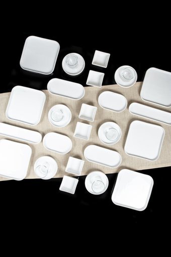 Mekhome Beta 30 Parça 6 Kişilik Seramik Kahvaltı Takımı Beyaz