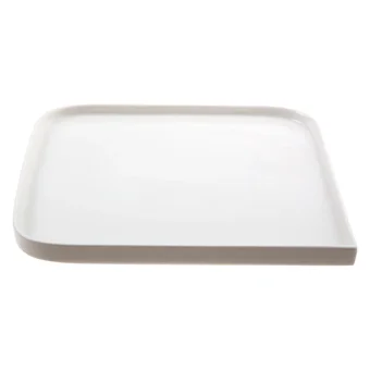 Jumbo Quadro Whıte Kare 27 Parça 6 Kişilik Bone China Kahvaltı Takımı Beyaz