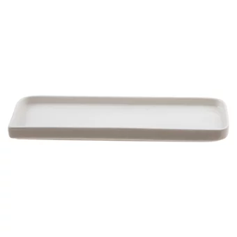 Jumbo Quadro Whıte Kare 27 Parça 6 Kişilik Bone China Kahvaltı Takımı Beyaz
