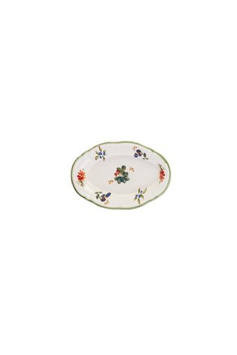 Jumbo Majestic Yuvarlak Desenli 28 Parça 6 Kişilik Stoneware Kahvaltı Takımı Yeşil