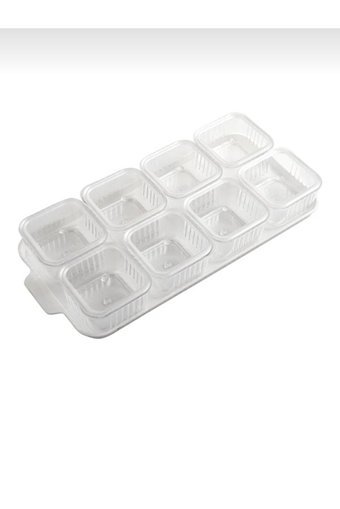 Molina Home Mega 17 Parça 6 Kişilik Plastik Kahvaltı Takımı Beyaz