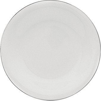 Karaca Fine Pearl Fame Platin Yuvarlak 26 Parça 6 Kişilik Fine Pearl Kahvaltı Takımı Beyaz