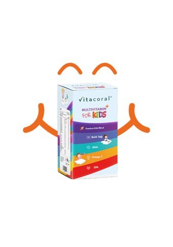Vitacoral Multivitamin Yetişkin 2x30 Adet+150 ml