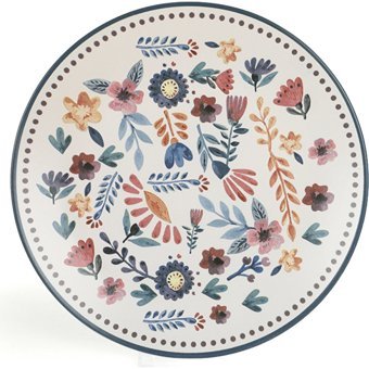 Keramika Spring Time 19558 Desenli 30 Parça 6 Kişilik Seramik Kahvaltı Takımı Çok Renkli