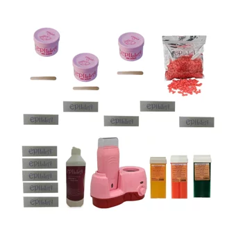 Epilla 2+1 Ağda Makinesi + 3xSir Ağda Kartuşu + 3xKutu Ağda 250 gr + Boncuk Ağda 500 ml Ağda Yağı + 22 Metre Ağda Bezi