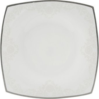 Karaca Fine Pearl Neklus Kare 26 Parça 6 Kişilik Fine Pearl Kahvaltı Takımı Beyaz