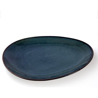 Jumbo Browni Yuvarlak 28 Parça 6 Kişilik Stoneware Kahvaltı Takımı