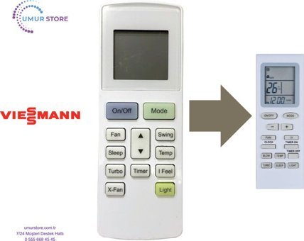 Herz Viessmann WS2046MLCO Klima Kumandası