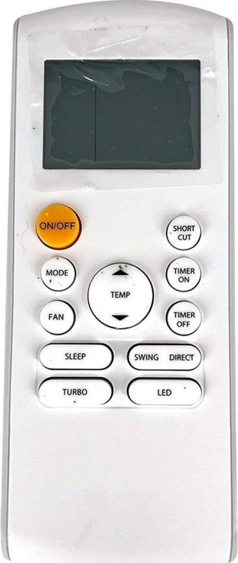 Midea MCA3U-18HRFNX-QRDOW GA İle Uyumlu Klima Kumandası