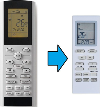 GREE Klima Kumandası- Eşdeğer