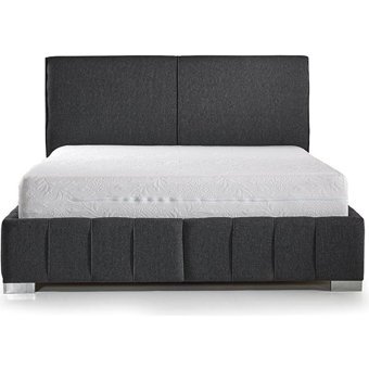 Mobilya Dükkanım Comfort 90x190 cm Başlıklı Yataklı Sandıklı Tek Kişilik Baza Seti Siyah