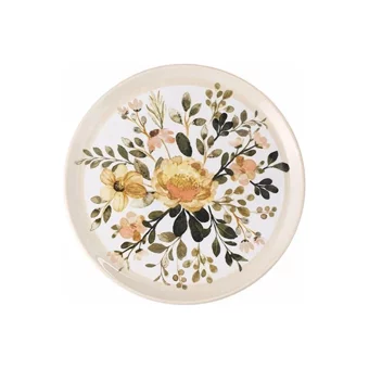 Porland Floral 04Por035188 Desenli 18 Parça 6 Kişilik Porselen Kahvaltı Takımı Çok Renkli