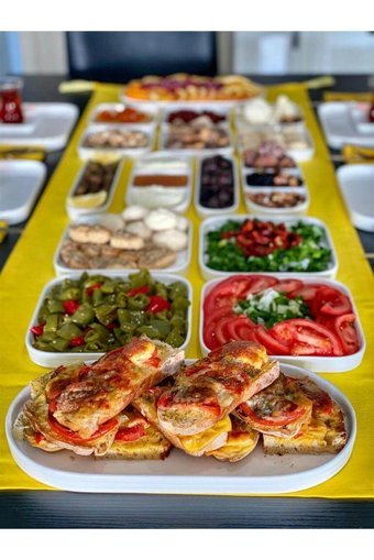 Şirin Eşyalarım Yp0056 28 Parça 6 Kişilik Porselen Kahvaltı Takımı Beyaz