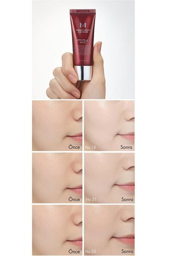 Missha Cream Ex No: 13 Karma Ciltler İçin Suya Dayanıklı Su Bazlı Işıltılı BB Krem Açık Ton