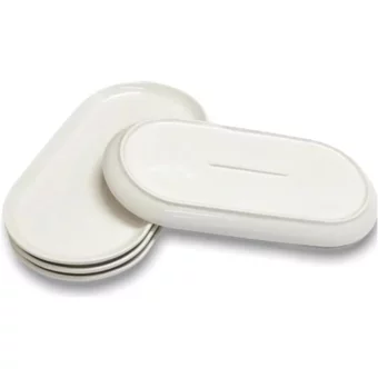 Bestofhome Bhtoo1 Oval 11 Parça 4 Kişilik Cam Kahvaltı Takımı Beyaz