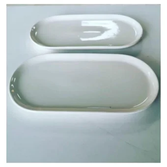 Bestofhome Bhtoo1 Oval 11 Parça 4 Kişilik Cam Kahvaltı Takımı Beyaz