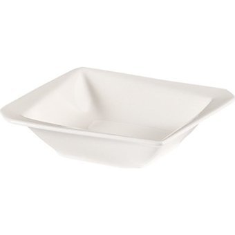 Jumbo Twist Kare 29 Parça 6 Kişilik Stoneware Kahvaltı Takımı Beyaz