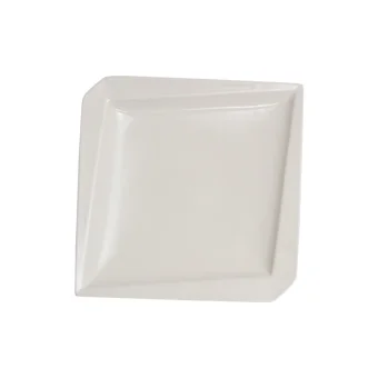 Jumbo Twist Kare 29 Parça 6 Kişilik Stoneware Kahvaltı Takımı Beyaz