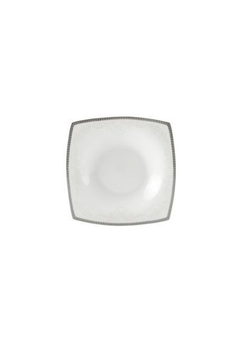 Karaca Fine Pearl Neklus Kare Desenli 26 Parça 6 Kişilik Fine Pearl Kahvaltı Takımı Beyaz