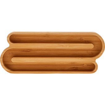 Karaca Surface Yuvarlak 32 Parça 6 Kişilik Porselen-Bambu Kahvaltı Takımı Beyaz
