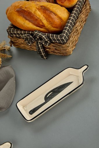 Mhk Collection Sweet Life Breakfast Desenli 4 Kişilik Seramik Kahvaltı Takımı Altın