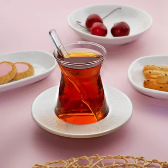 Schafer Sharon 32 Parça 6 Kişilik Seramik Kahvaltı Takımı Beyaz