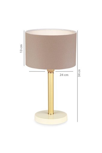 Homing Luce Ayd-2617 Tekli Metal Tek Ayak Abajur Lila