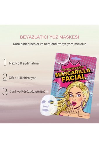 Pavone Kağıt Yüz Maskesi 25 ml