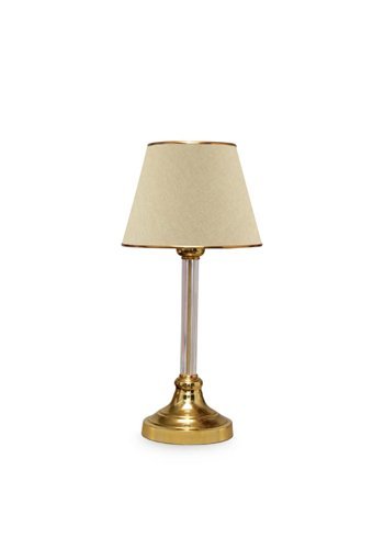 Homing Ayd-2980 Tekli Metal Tek Ayak Abajur Beyaz - Gold