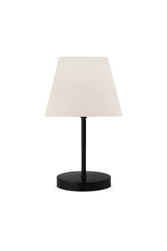 Homing Ayd-2577 Tekli Kumaş Tek Ayak Abajur Beyaz