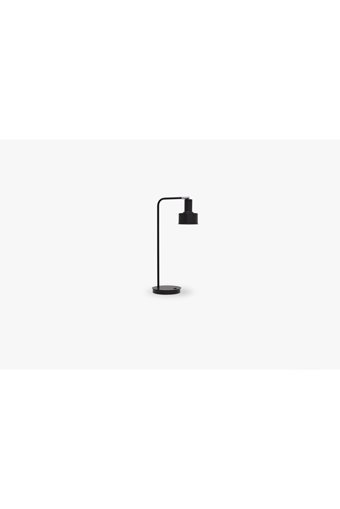 Enza Home Fama Modern Tekli Metal Tek Ayak Abajur Siyah