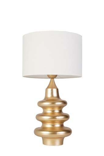 Hmydesign Croissant Gold Tekli Metal Tek Ayak Abajur Gold