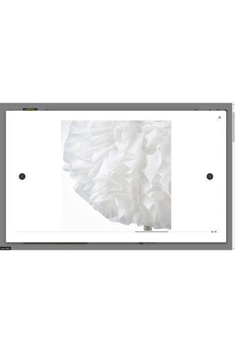 Ikea Vındkast Beyaz Tekli Plastik Tek Ayak Abajur Beyaz