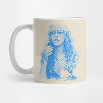 Pixxa Stevie Nicks Retro - Young Mystic Fanart Kupa Bardak