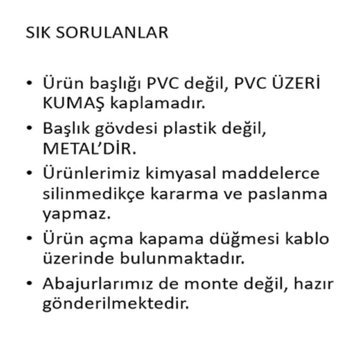 Vinner Balance Krom Şeritli Hasır Beyaz Tekli Metal Tek Ayak Abajur Kırmızı