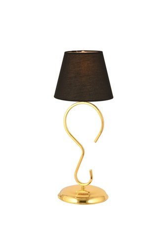 Apliqa Cross Gold Modern Tekli Metal Tek Ayak Abajur Gold