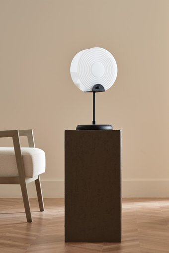 Enza Home Sole Tekli Pleksi Tek Ayak Abajur Beyaz
