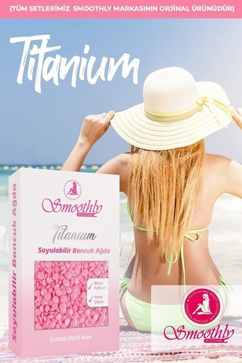 Smoothly 1+1 Boncuk Ağda Makinesi + 3xBoncuk Ağda + 2xKarınca Yağı + 4xTemizleme Mendiili + Spatula