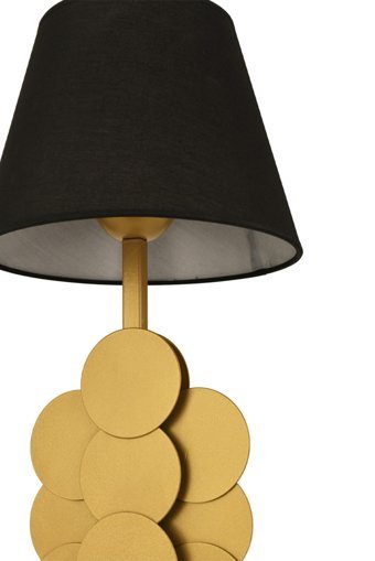 Apliqa Molina Modern Tekli Metal Tek Ayak Abajur Renkli
