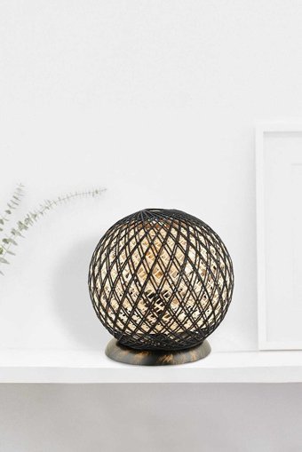 Hmydesign Mudulight Balle Gold Ipaj-56 Tekli Halat Tek Ayak Abajur Gold