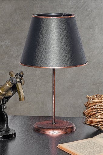 Hmydesign Mudulight Nima Gold Abjr-55 Tekli Kumaş Tek Ayak Abajur Gold