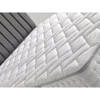 Md Armoni 140 x 200 cm Ayrılabilen Yataklı Başlıklı Çift Kişilik Sandıklı Baza Seti Gri