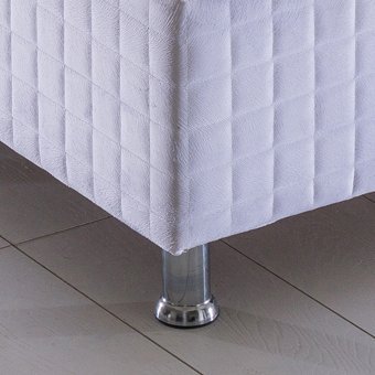Alf Cyristal Plus 180 x 200 cm Ayrılabilen Başlıklı Çift Kişilik Sandıklı Baza Seti Kahverengi