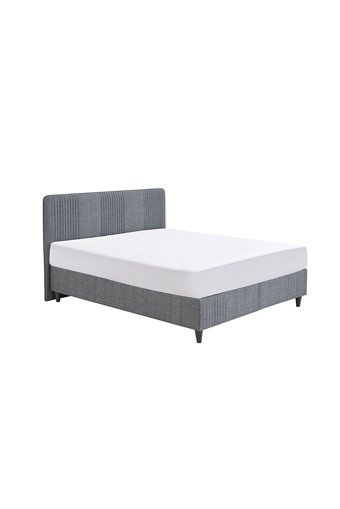Yataş Wool Sense 100 x 200 cm Başlıklı Çift Kişilik Sandıklı Baza Seti Koyu Gri
