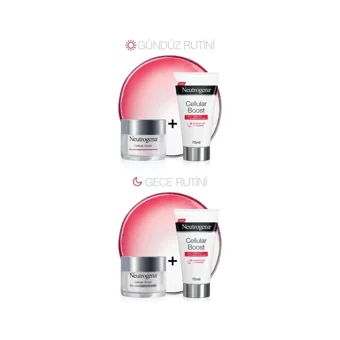 Neutrogene Cellular Boost Siyah Nokta Karşıtı Leke Giderici Sıkılaştırıcı Jel Maske Yüz Peelingi 75 ml