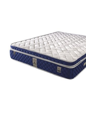 Mobilya Dükkanım Blue 180 x 200 cm Yataklı Başlıklı Çift Kişilik Sandıklı Baza Seti Mavi
