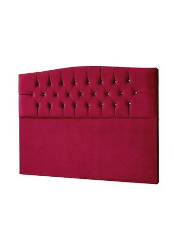 Soft 150 x 200 cm Ayrılabilen Başlıklı Çift Kişilik Sandıklı Baza Seti Kırmızı