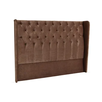 Yataş Lizbon 160 x 200 cm Başlıklı Çift Kişilik Sandıklı Baza Seti Sütlü Kahve
