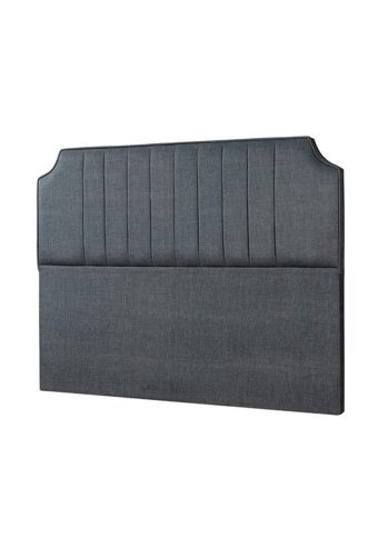 Mobilya Dükkanım Bernita 160 x 200 cm Başlıklı Çift Kişilik Sandıklı Baza Seti Gri